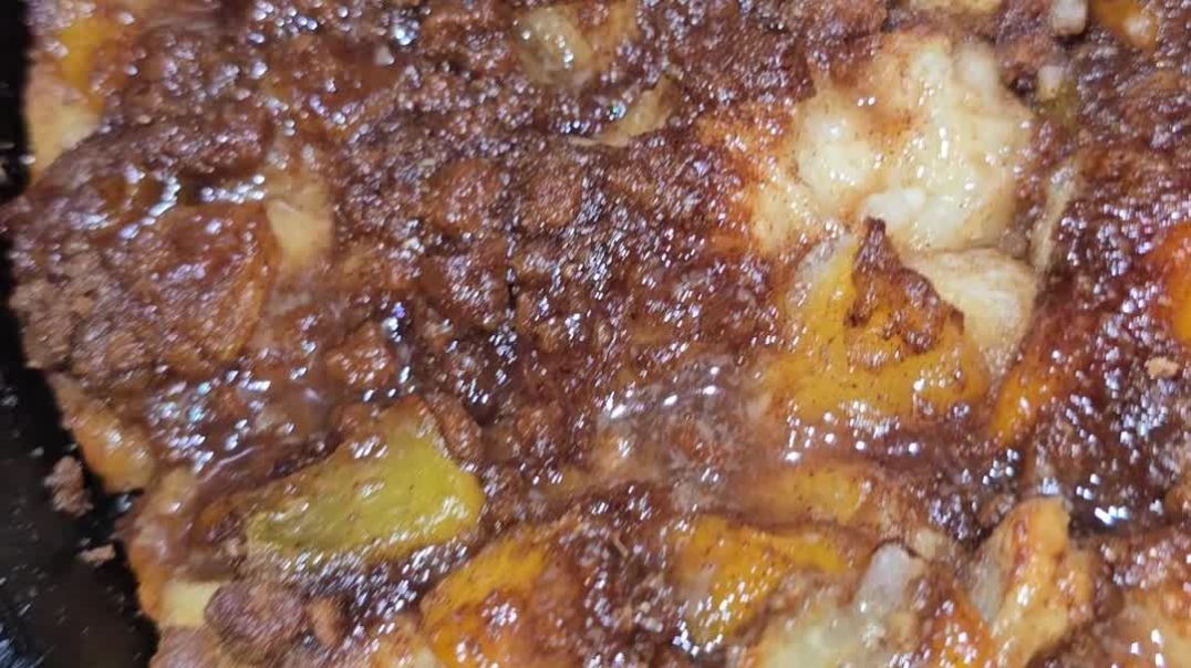Peach Cobbler Butter Swim Biscuits